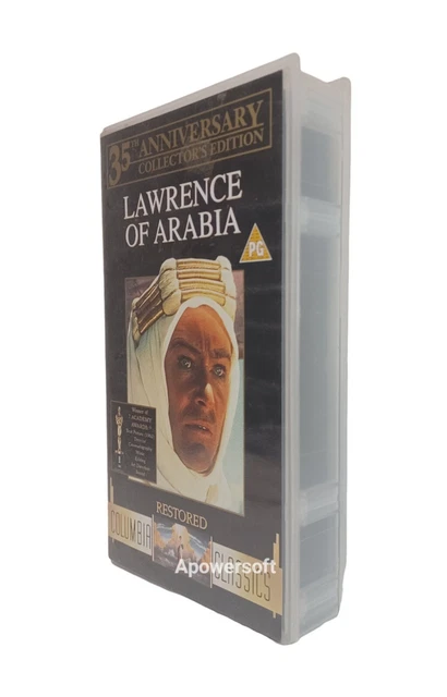 Classic VHS War Film Bundle John WAYNE/ALEC GUINNESS/PETER O'TOOLE/STEVE MCQUEEN 2