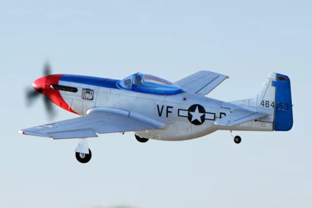 Dynam P-51 Mustang V2 Fred Glover RC Warbird Plane PNP 1.2m Wingspan