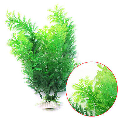 1Pc Artificial Water Grass Green Plastic Plant for Fish Tank Aquarium Ornaments