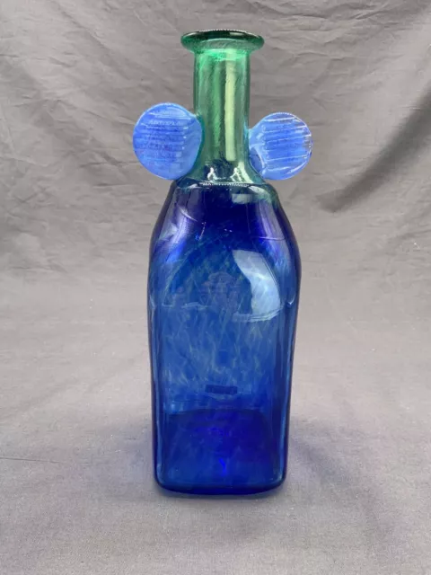 Künstlerglas Dekorative Flasche Aus Glas Svenskt Signiert Sehr Guter Zustand
