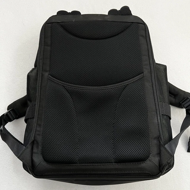 Tumi Black Mesh Green Alpha Bravo Shepard Deluxe Brief Pack Laptop Backpack Bag 11