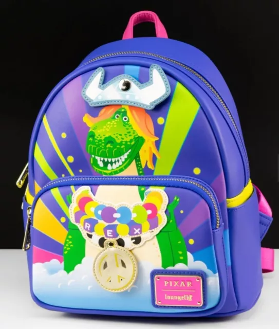 loungefly Disney Backpack Toy Story - Partysaurus Rex. Rare. Backpack