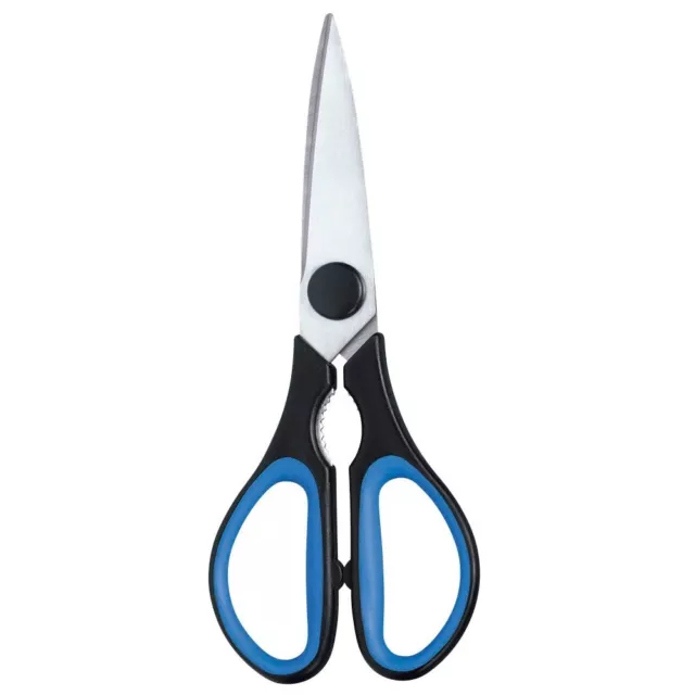 WEDO Schere Soft-Cut schwarz-blau 21,5 cm