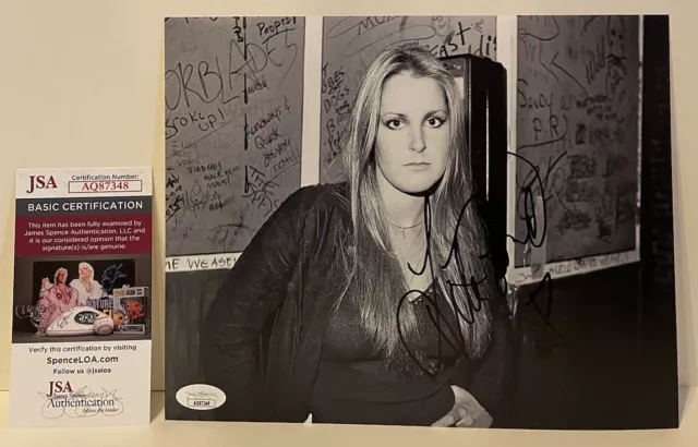 Lita Ford Signed Autographed 8x10 Photo The Runaways Joan Jett JSA COA