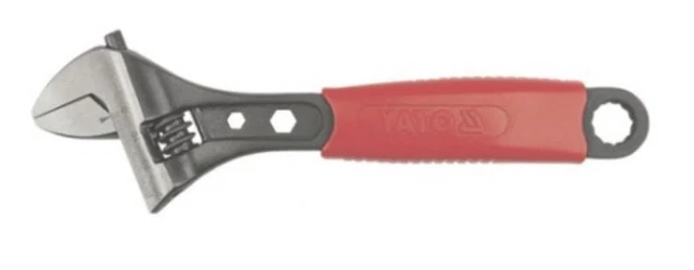 YATO Clé à molette YT-2172 250mm acier au carbone Emballage en blister