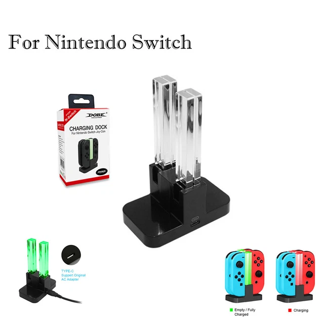 Charge Dock Charging Station LED indication Stand For Nintend o Switch Joy-Con
