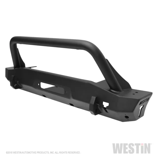 Westin 59-80075 WJ2 Stubby Front Bumper w/Bull Bar Fits Gladiator Wrangler (JL)