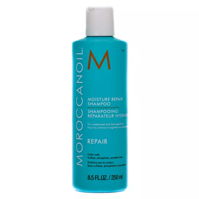 Moroccanoil Moisture Repair Shampoo 250ml Argan Oil & Keratin Sulphates Free