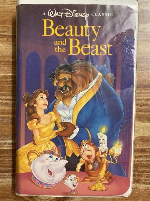 BEAUTY AND THE Beast VHS 1992 Black Diamond Clam Shell Case £2.66 ...