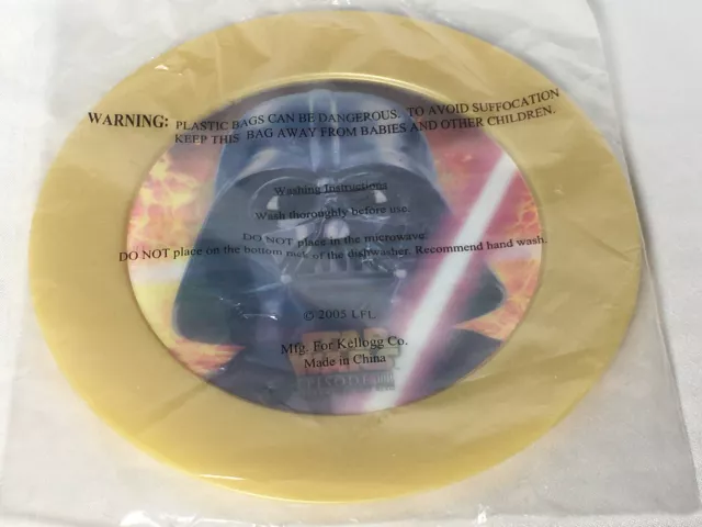 Anakin Vader Kellogg's Collectible Star Wars Revenge of the Sith Hologram Plate