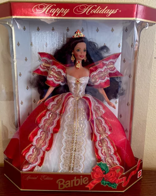 1997 HAPPY HOLIDAYS Barbie Doll Mattel Special Edition 17832