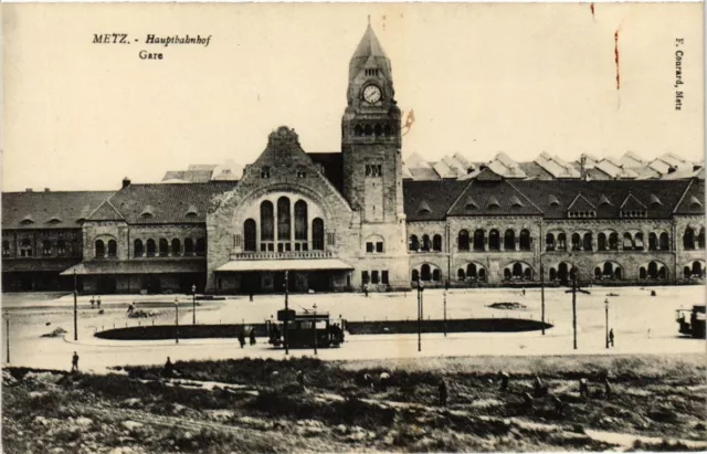 CPA AK METZ Hauptbahnhof - Gare (454824)