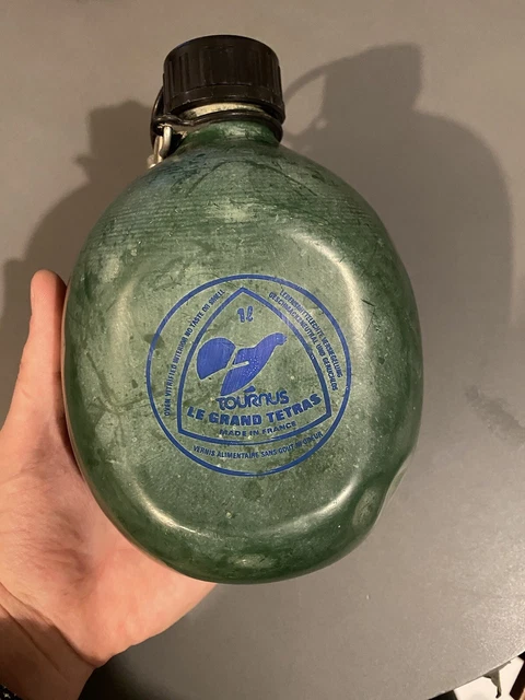 Gourde aluminium Originale Concave 1 litre – Le Grand Tétras