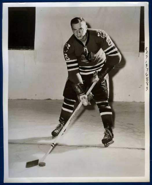 CLAUDE LEMIEUX - NEW JERSEY DEVILS - Vintage 35mm B&W negative 2.13a