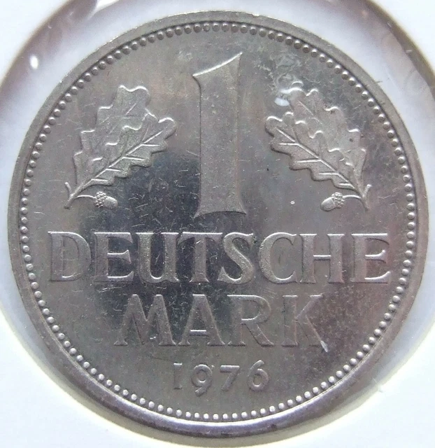 Moneta Rfg 1 Tedesco Marchi 1976 J IN Extremely fine Di Proof