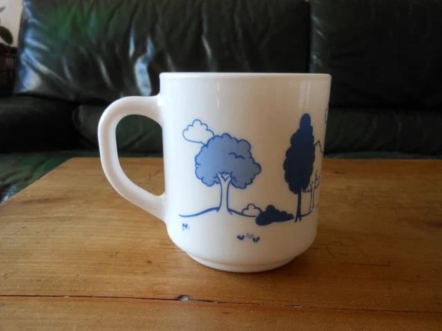 Mug Vintage Arcopal Motif Théières - Rétro Et Unique !