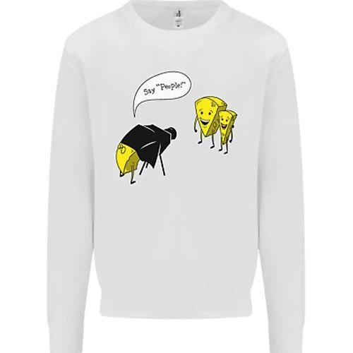 Say People Funny Photography Photograper Kids Sweatshirt Jumper