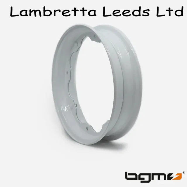 Lambretta Bgm Pro Wheel Rim - White - Gp - Li- Sx - Tv - Lis - Dl - Free Post