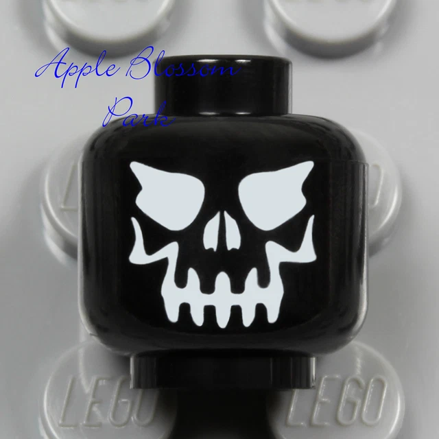 Lego black minifigure head cheap