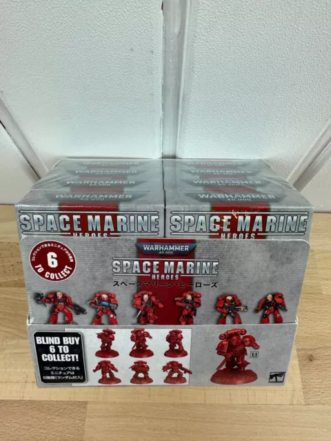 Warhammer 40,000 Space Marine Heroes BLOOD ANGELS 2 * Display Box * neu * OVP