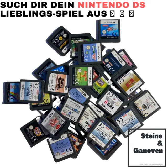 Nintendo DS Spiele Auswahl Modul (auch 3Ds) Disney Mario Kart Sims FIFA