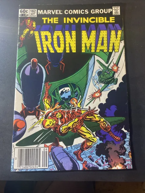 Lot Of 8 - The Invincible Iron Man Marvel Comics - 1982 Bronze Age