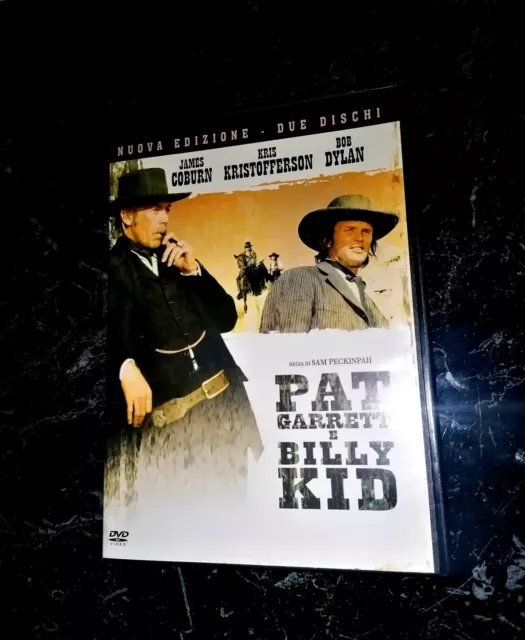 2 DVD - PAT GARRET E BILLY KID - 1st First PRESS ITALIA WESTERN FILM CULT MOVIE