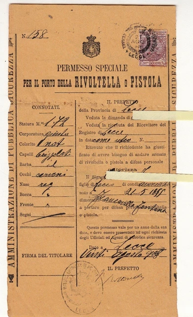 Antico PORTO della RIVOLTELLA o PISTOLA - 1908
