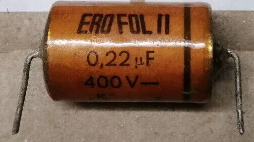 ERO Kondensator - "Diverse Werte" - High End bis 630V - gematched / EROFOL II 2
