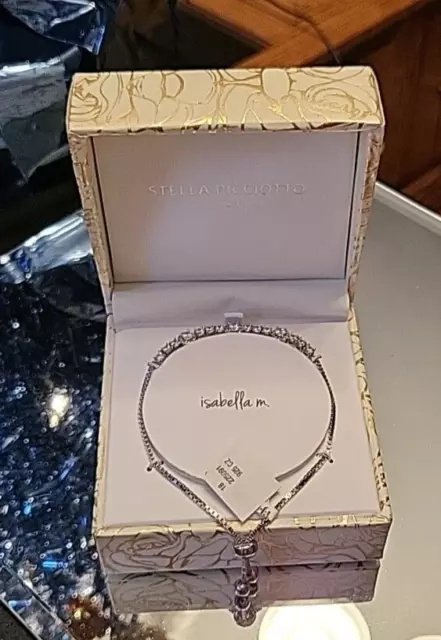 STELLA PICCIOTTO VERONA Isabella Sterling Silver and Cubic Zirconia Bracelet NEW 10.00 PicClick