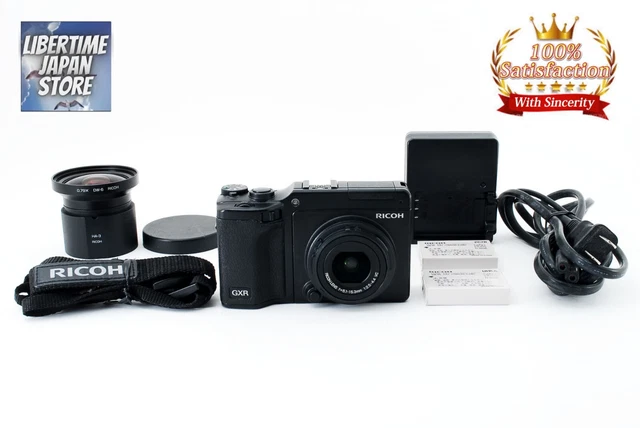 Ricoh GXR S10 10.0MP 24-72mm VC Lens DW-6 HA-3 Digital Camera [Near Mint] A879