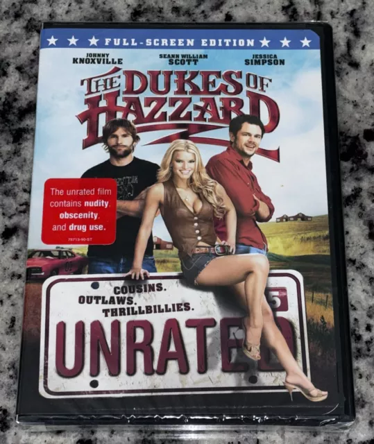 The Dukes of Hazzard (Unrated Full Screen Edition) DVD Jessica Simpson