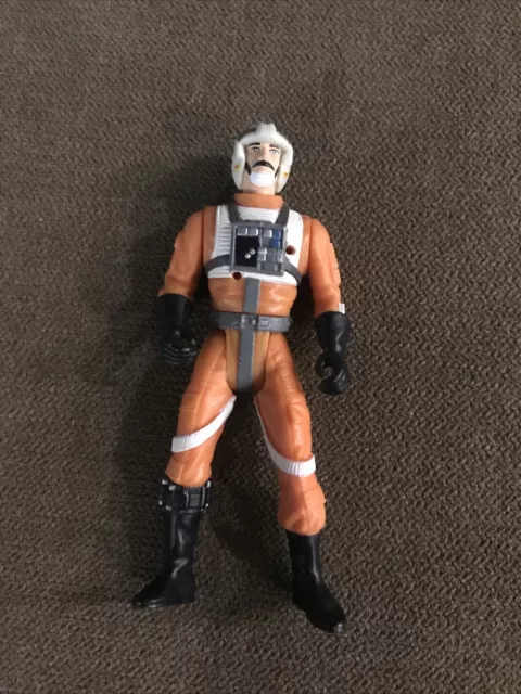 Kenner Star Wars Power Of The Force- Biggs Darklighter in Xwing Pilot Gear LOOSE