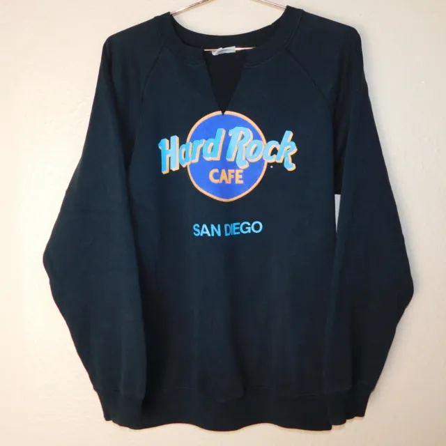 Vintage Hard Rock Cafe Sweatshirt Adult L San Diego California 90s Graphic Logo