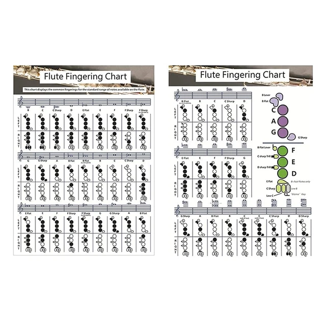 Flute For Dummies Cheat Sheet Flute Fingering Chart F vrogue.co