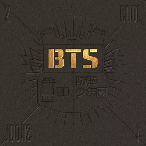 BTS [2 COOL 4 SKOOL] 1st Single Album CD+Foto Buch K-POP SEALED