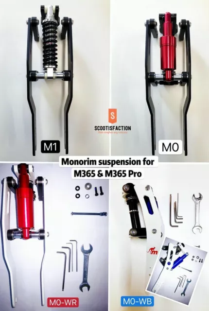 Monorim Genuine Suspension Upgrade For Xiaomi M365/ 1S/ Pro/ Pro2/ Electric Scoo