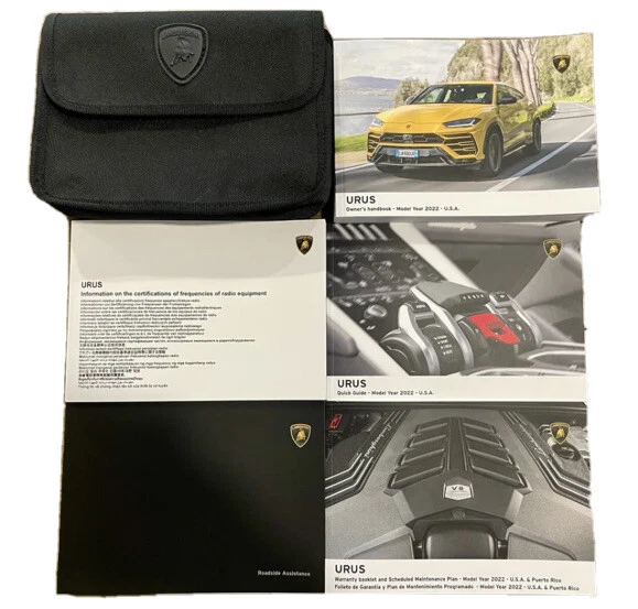 2022 URUS Complete Owners Manual Set Case Oem £361.25 PicClick UK