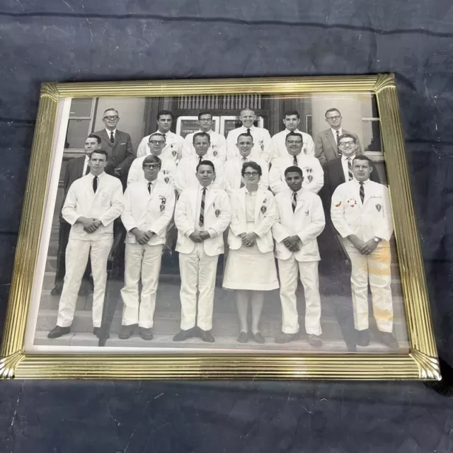 Vintage Medical School Graduation Picture One Woman