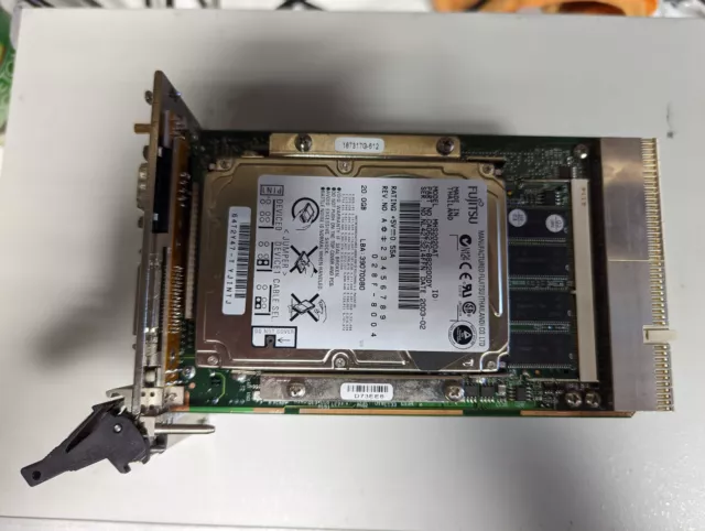 National Instruments NI PXI-8176 Controller incorporato PIII, 1,2 GHz, 128 MB, Win2KP