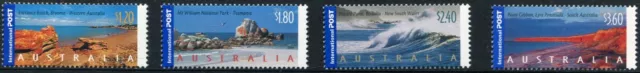 2004 Australia Coastlines International Stamps Set Of 4 Mint Never Hinged, Clean