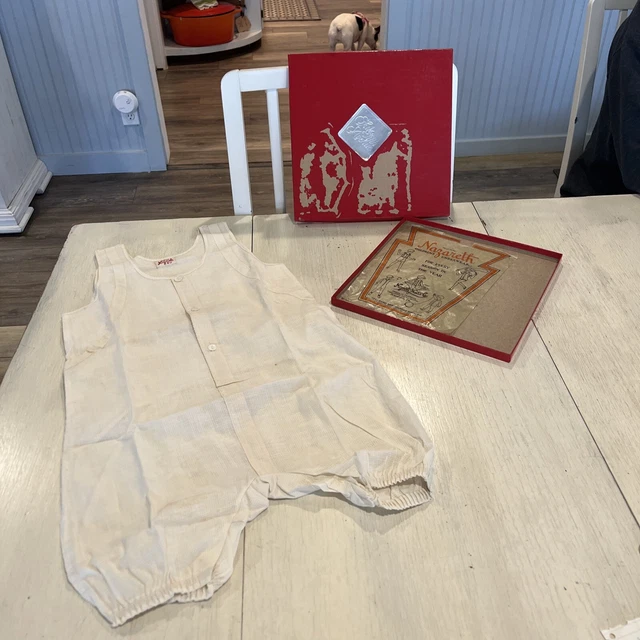 Nazareth Youth 6-7~1920’s Historical Vintage Union Suit Pajamas w/ advertisement