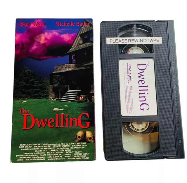 THE DWELLING VHS Dead Alive Productions Rare Horror Sov Cult Michelle ...
