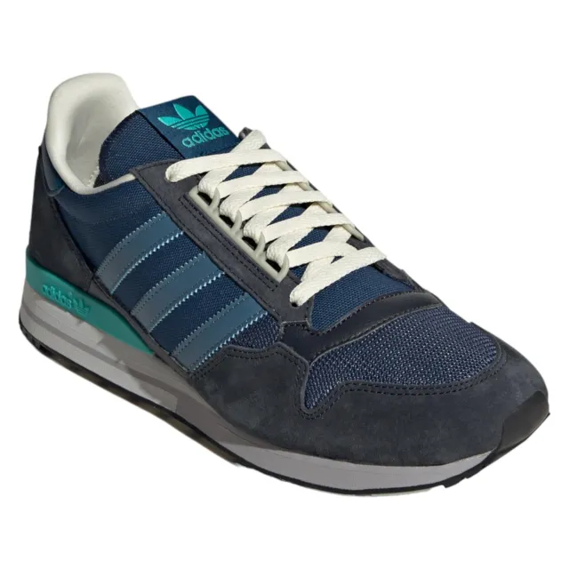 Adidas Original Unisex Zx 500 Turnschuhe Sneakers Marineblau Retro 80S Neu BNWT