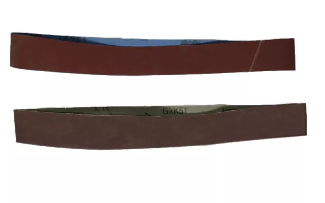 40mm x 740mm 600 Grit and 1000 Grit Abrasive Sanding Belts Aluminium Oxide