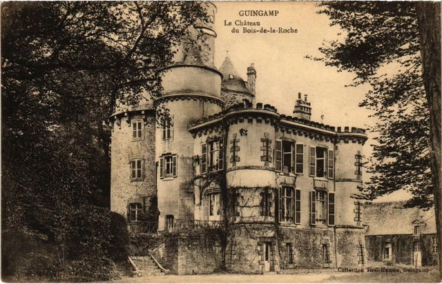 CPA GUINGAMP - Le Chateau de Bois de LA ROCHE (994007)