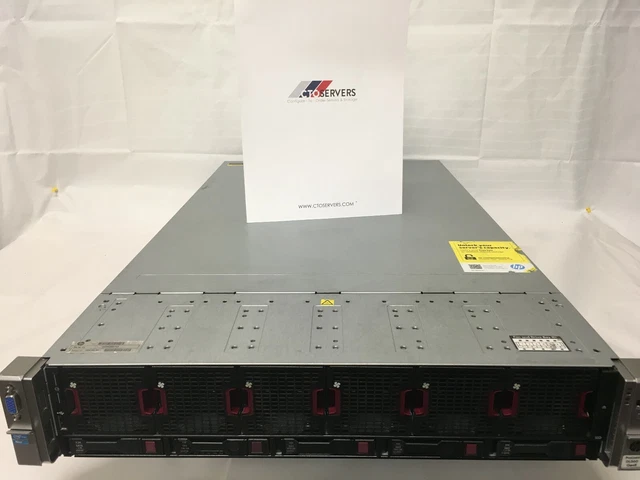 Serveur HPE ProLiant DL560 Gen8 – 128Go RAM, 4 X E5-4610 V2, P420i