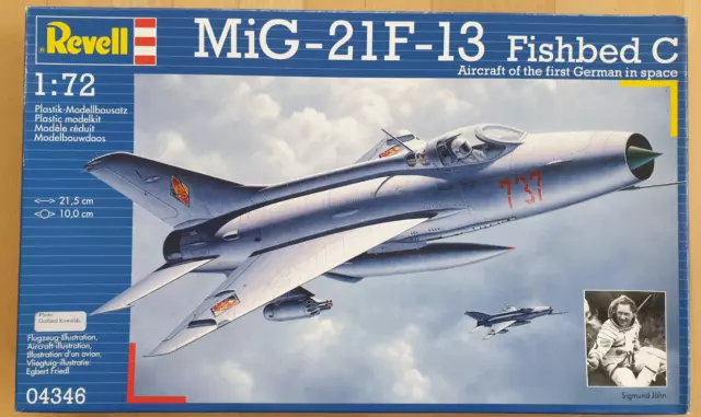 Revell Modellbausatz Nr. 04346 "MiG-21 F-13 Fishbed C" 1:72