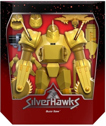 WB  Super7 - SilverHawks ULTIMATES! Wave 1 - Buzz-Saw Figure