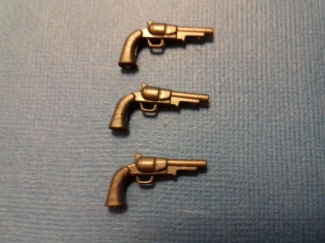 PLAYMOBIL WESTERN - 3 sabres de cavalerie dorés pour sudistes/nordistes PLAYMOBIL WESTERN - 3 sabres de cavalerie dorés pour sudistes/nordistes